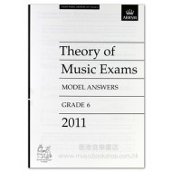 Theory of Music Exams Past Papers 2011 - Model Answers Grade 6