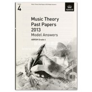 Music Theory Past Papers 2013 - Model Answers Grade 4