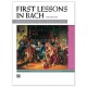 Bach, JS: First Lessons in Bach