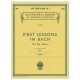 Bach, JS: First Lessons in Bach – Book 1