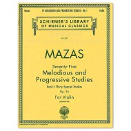 Mazas: 75 Melodious and Progressive Studies, Op.36 – Book 1