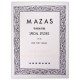 馬沙士 (Mazas) 特殊練習曲-作品36【第一冊】