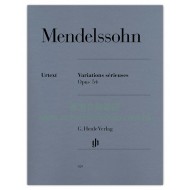Mendelssohn: Variations sérieuses op. 54