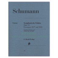 Schumann: Symphonic Etudes op. 13, Versions 1837 and 1852