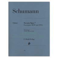Schumann: Toccata C major op. 7, Versions 1830 and 1834