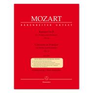 Mozart, WA: Concerto for Violin and Orchestra no. 4 D major K. 218