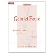 Fauré: Violin Sonata No. 1 in A major, Op. 13