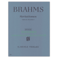 Brahms: Variations op.21 no.1 and no.2