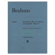 Brahms: Paganini Variations op.35