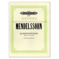Mendelssohn: Works for Cello and Piano