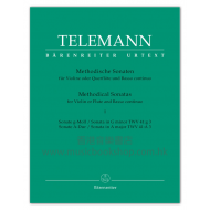 Telemann: Twelve Methodical Sonatas for Violin (Flute) and Bc Volume 1