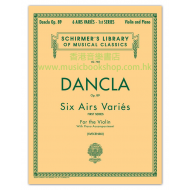 Dancla: Six Airs Varies (First Series) Op.89