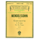 Mendelssohn: Piano Concerto No. 1 in G Minor, Op. 25