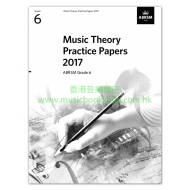 Music Theory Practice Papers 2017 - Grade 6
