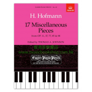 Hofmann, H: 17 Miscellaneous Pieces from Op.11, 37, 77, 85 & 88