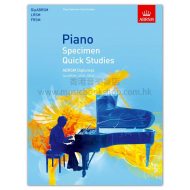 Piano Specimen Quick Studies