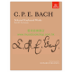 Bach, CPE: Selected Keyboard Works (ed. Ferguson) Book III Five Sonatas