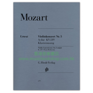 Mozart, WA: Violin Concerto no. 5 A major K. 219