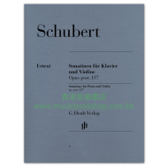 Schubert: Violin Sonatinas op. post. 137