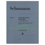 Schumann: Violin Sonata No. 1 a minor op. 105