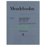 Mendelssohn: Violoncello Sonata D major op. 58