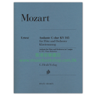 Mozart, WA: Andante C major K. 315 for Flute and Orchestra