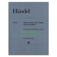 Handel: 7 Sonatas for Violine and Basso Continuo HWV 361, 368, 370-373, 364a