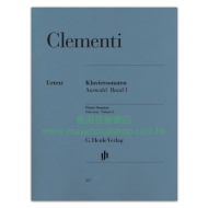 Clementi: Selected Piano Sonatas (1768-1785) Vol.1