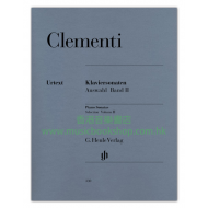 Clementi: Selected Piano Sonatas (1790-1805) Vol.2