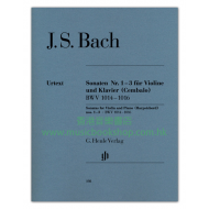 Bach, JS: Violin Sonatas no. 1-3 BWV 1014, 1015, 1016