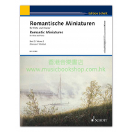 Romantic Miniatures for flute and piano vol. 2