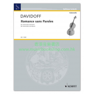 Davidoff: Romance sans Paroles (cello and piano)