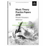 Music Theory Practice Papers 2018 Model Answers, ABRSM Grade 1