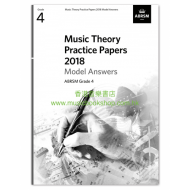 Music Theory Practice Papers 2018 Model Answers, ABRSM Grade 4