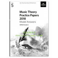 Music Theory Practice Papers 2018 Model Answers, ABRSM Grade 5