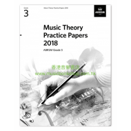 Music Theory Practice Papers 2018, ABRSM Grade 3