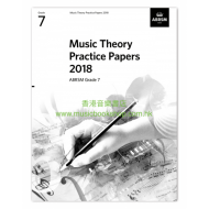Music Theory Practice Papers 2018, ABRSM Grade 7