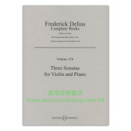 Delius: Three Sonatas for violin and piano
