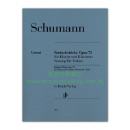 Schumann: Fantasy Pieces (Fantasiestücke) op.73 for Piano and Clarinet (Version for Violin)