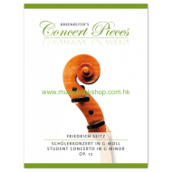 Seitz: Student Concerto in G minor, Op 12 (violin and piano)