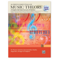 Alfred's Essentials of Music Theory: A Complete Self-Study Course for All Musicians (Book & 2 CDs)