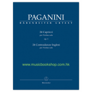 Paganini: 24 Capricci op. 1 / 24 Contradanze Inglesi für Violine solo
