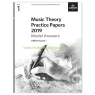 Music Theory Practice Papers 2019 Model Answers, ABRSM Grade 1