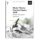 Music Theory Practice Papers 2019 Model Answers, ABRSM Grade 7