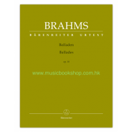 Brahms: Ballades op. 10