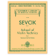 Sevcik: School of Violin Technics, op. 1, part 1: exercises in the first position