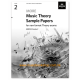 More Music Theory Sample Papers, ABRSM Grade 2