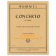Hummel, JN: Concerto in F major (bassoon and piano)