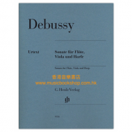 Debussy: Sonata for flute, viola, and harp