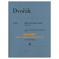 Dvorák: Serenade for Wind Instruments in D minor, op. 44